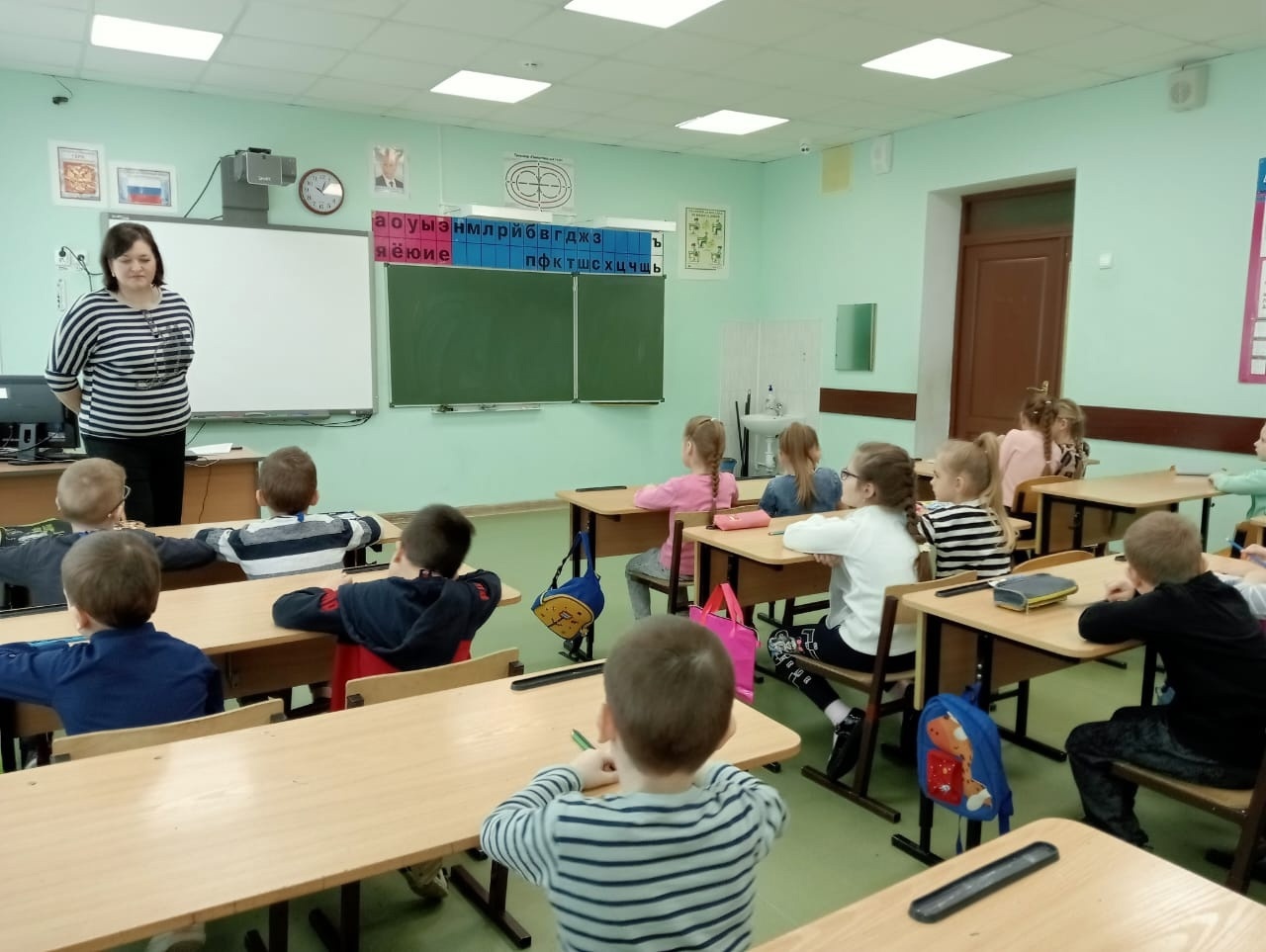 Очередной день в Школе будущего первоклассника.